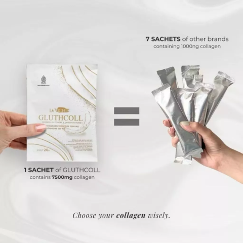 La Vichi Gluthcoll 3 Months Treatment "Super White & Glow" - Gambar 3